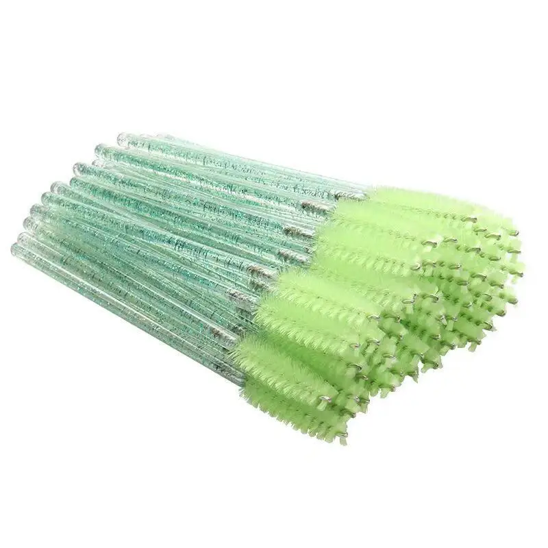 200Pcs Наращивание ресниц одноразовые щеточки с тушью для ресниц палочка аппликатор пропеллер кисти для макияжа бровей Набор инструментов для макияжа