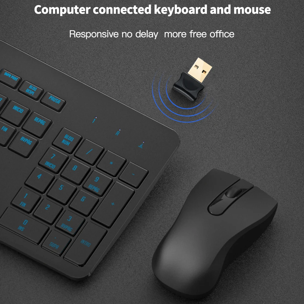 Bluetooth 5.0 USB Adapter for PC Laptop Audio Data Transfer