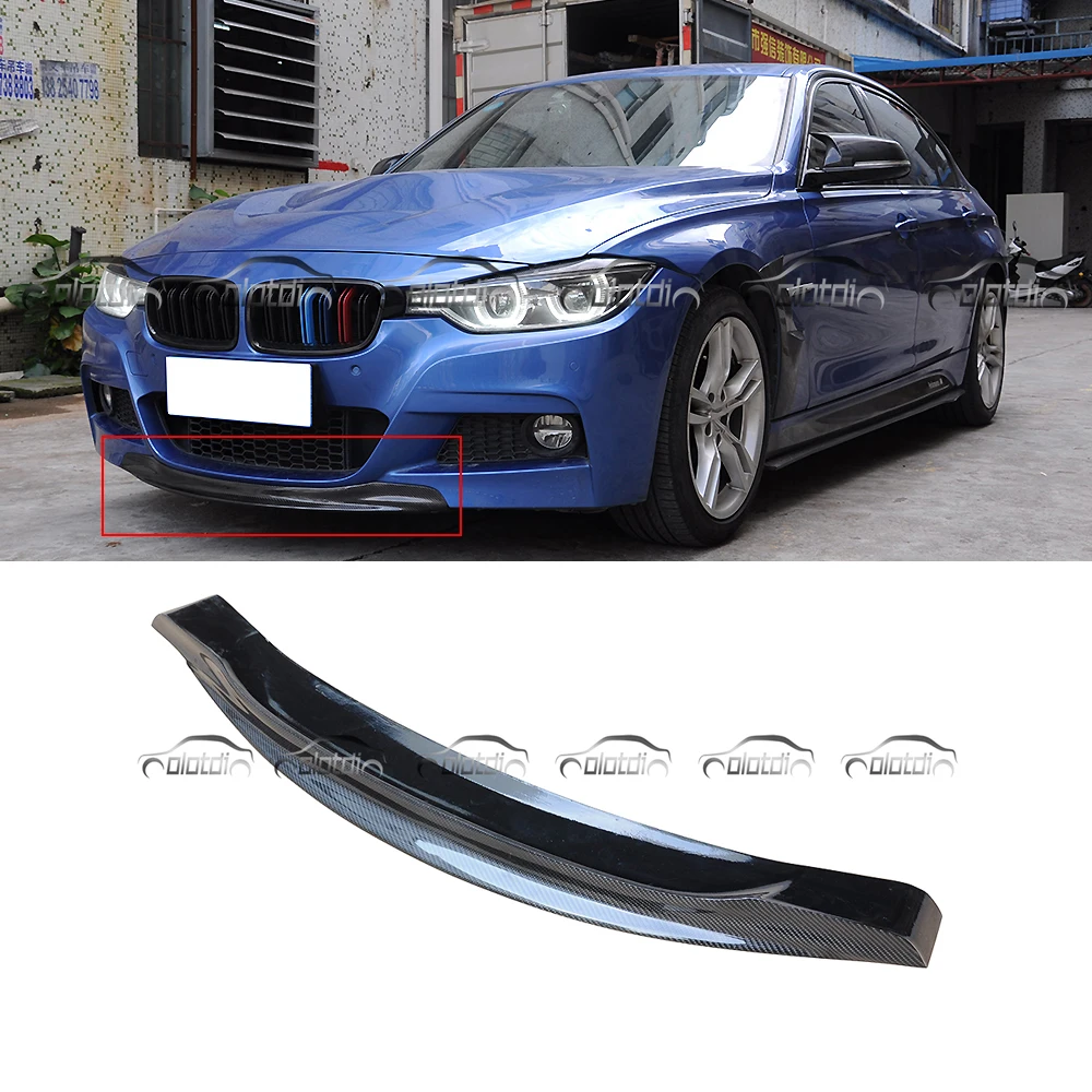 Передний бампер для BMW F30 F31 M Tech спойлер из углеродного волокна|Амортизаторы| |