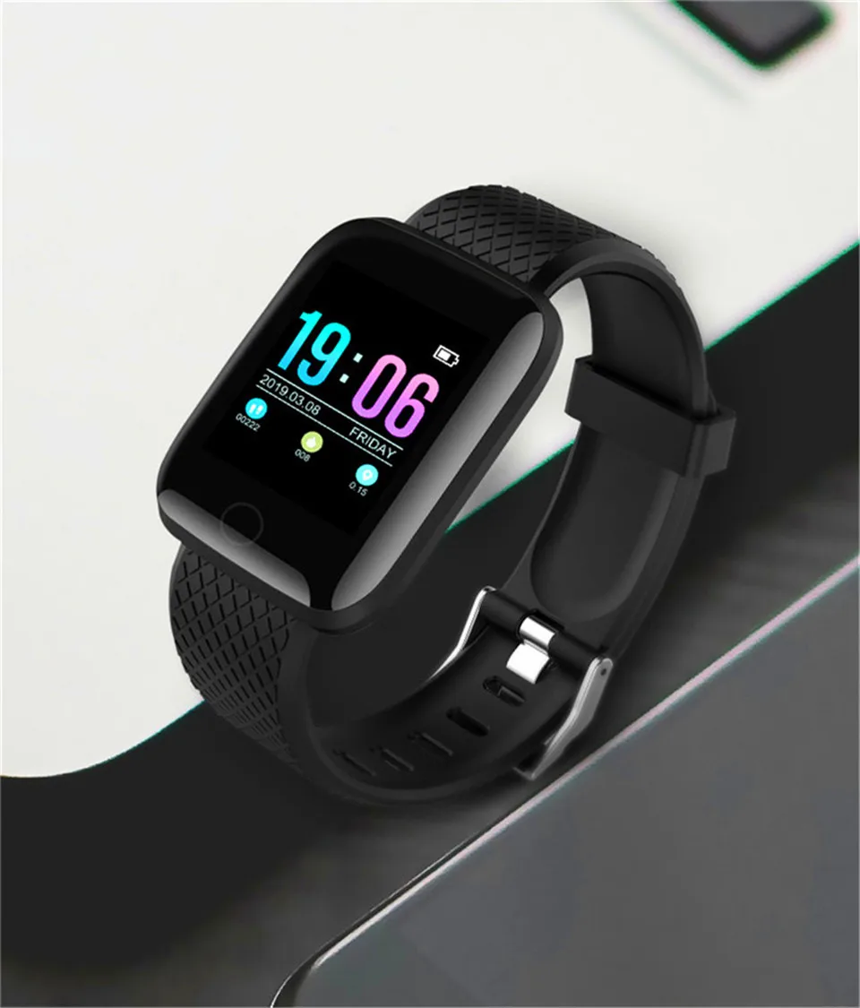 20-130435 Smart Wristband Heart Rate Monitor Smart Fitness Bracelet Blood Pressure Waterproof IP67 Fitness Tracker Watch For Women Men