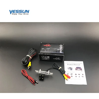 Yessun HD CCD Ночное видение автомобиля зеркало заднего вида резервная камера водонепроницаемая для Ford Fo/КАС C-MAX Cmax универсал 2003~ 2010 - Название цвета: RC8169