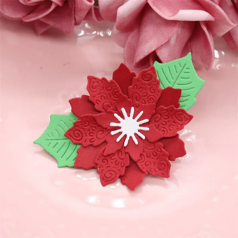 KSCRAFT Flowers Metal Cutting Dies Stencils for DIY Scrapbooking Decorative Embossing DIY Paper Cards