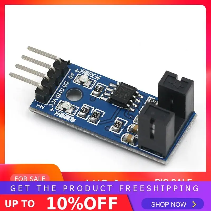 4 контактный инфракрасный Скорость Сенсор модуль для Arduino/51/AVR/PIC 3,3 в-5 в Высокое качество