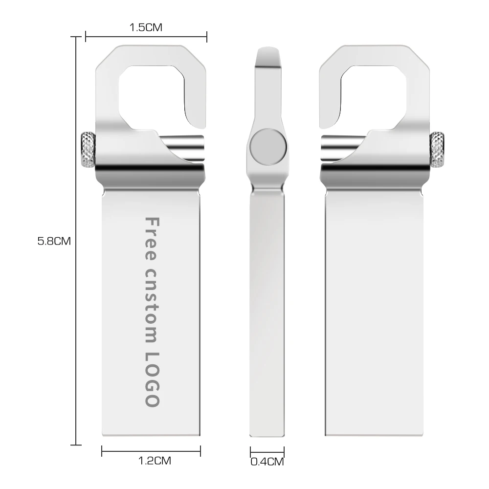Usb флеш накопитель 32 Гб 2 0 usb флешка 128 ГБ мини браслет флэш металлический золотой 16