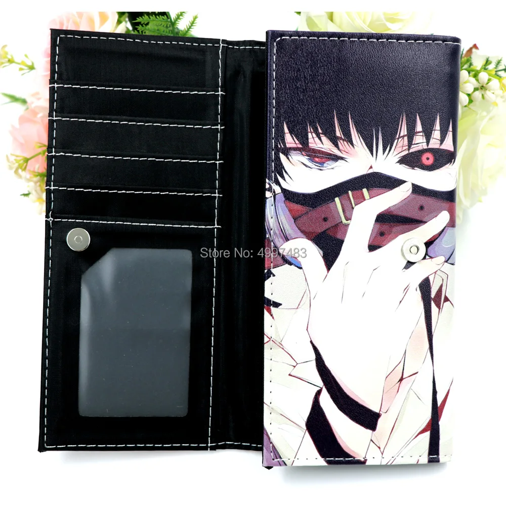 Токийский Гуль аниме клатч кошелек Kaneki Кен держатель для карт с