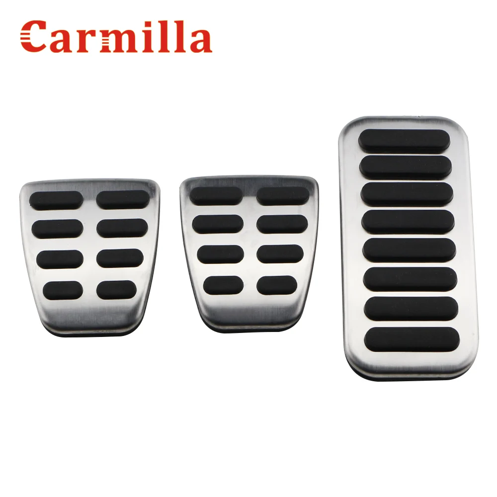 Set Copri Pedali In Acciaio Inox Per KIA RIO K2 (2012-2017) E Soul (2013-2016) - Antiscivolo E Sportivi