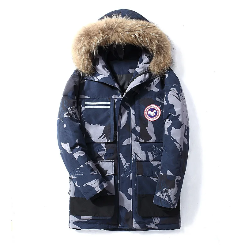 

90% Down Jacket Men Women Winter Men's Canada White Duck Down Coats Fashion Thick Warm Windproof Waterproof Fur Down Coats Men