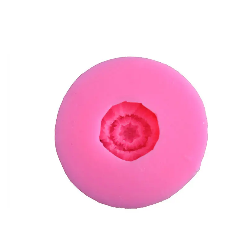 3D Flower Silicone Soap Molds Candle Molds 5.8cm Peonies Clay Mould Cake Decorating Silicone Jello Sugar Chocolate Fondant Mold