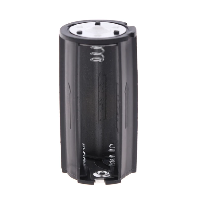 Portabatterie Rotondo Per 3 Batterie AA | Scatola Cilindrica Ø 30 Mm – Per Torce, Giochi, Dispositivi Elettronici - Foto 2