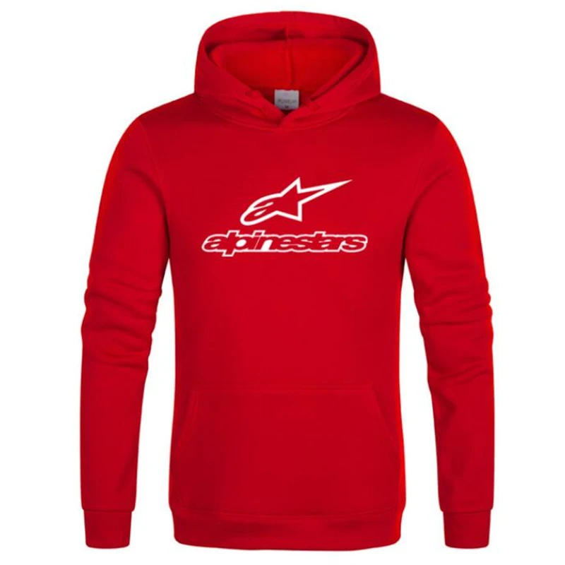 Качественная брендовая мужская Толстовка Alpinestars осенняя одежда в стиле хип хоп