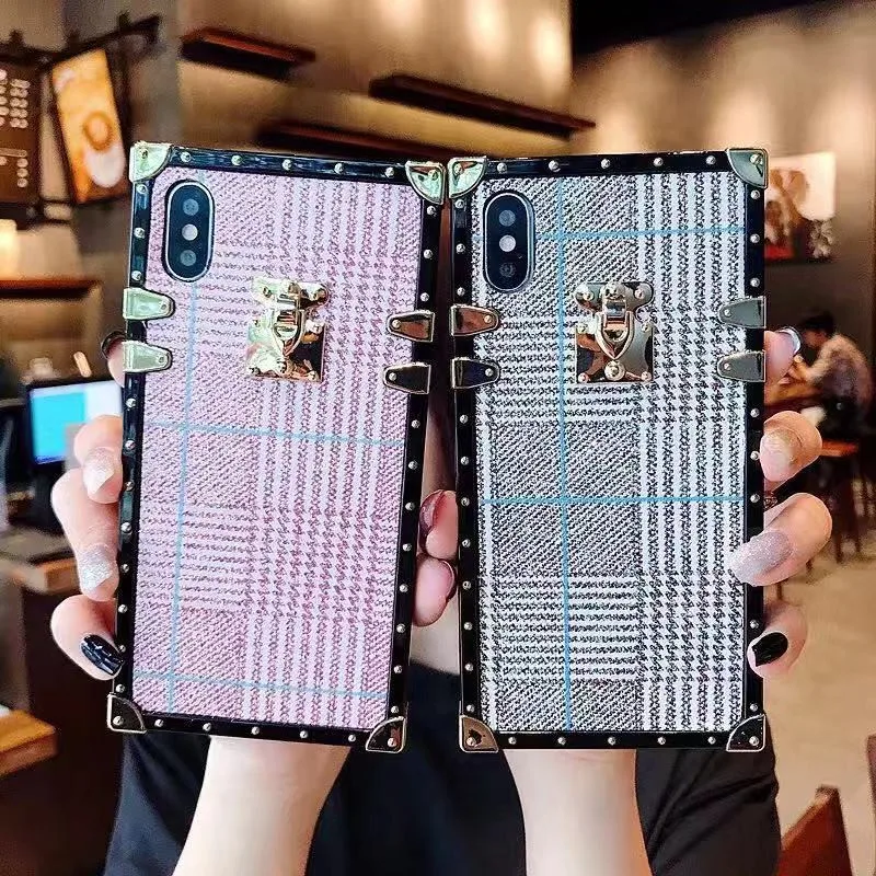 

grid silicone case for xiaomi mi 9 redmi K20 pro 7 note 7 case cover fashion glitter Anti-knock shockproof soft phone bag capa