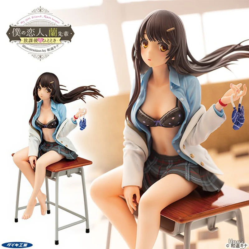 Экшн-фигурка Daiki kougyou My Girl Friend Ran Senpai иллюстрация Kina Kazuharu из ПВХ аниме