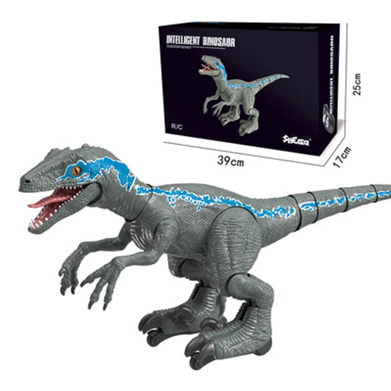 Controle remoto inteligente dinossauro menino crianças interativa rotação  dos desenhos animados dinossauro robô brinquedo para jogos meninos presente  - AliExpress