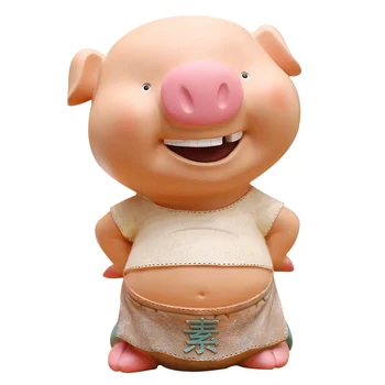 

Creative Piggy Bank Children's for Birthday Gift Cartton Money Box Cute Coin Capsule Pig Animal Modern House Decoration GG50cq