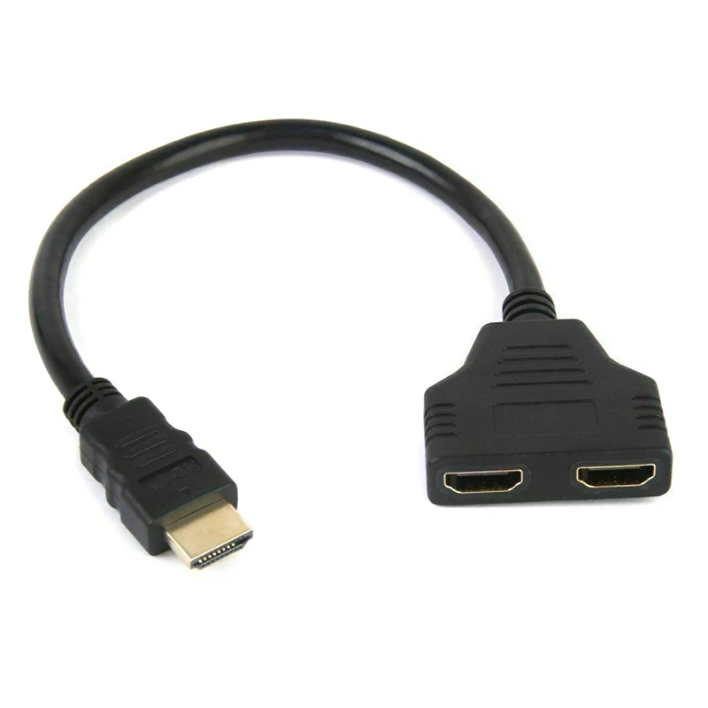 1080P HDMI порт папа мама 1 вход 2 Выход сплиттер кабель адаптер конвертер JR