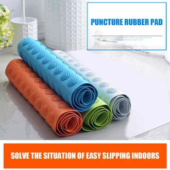 

Rubber Shower Toilet Floor Mat Bathroom Anti-Skid Foot Mat Silicone material over-function household anti-slip anti-dirty carpet
