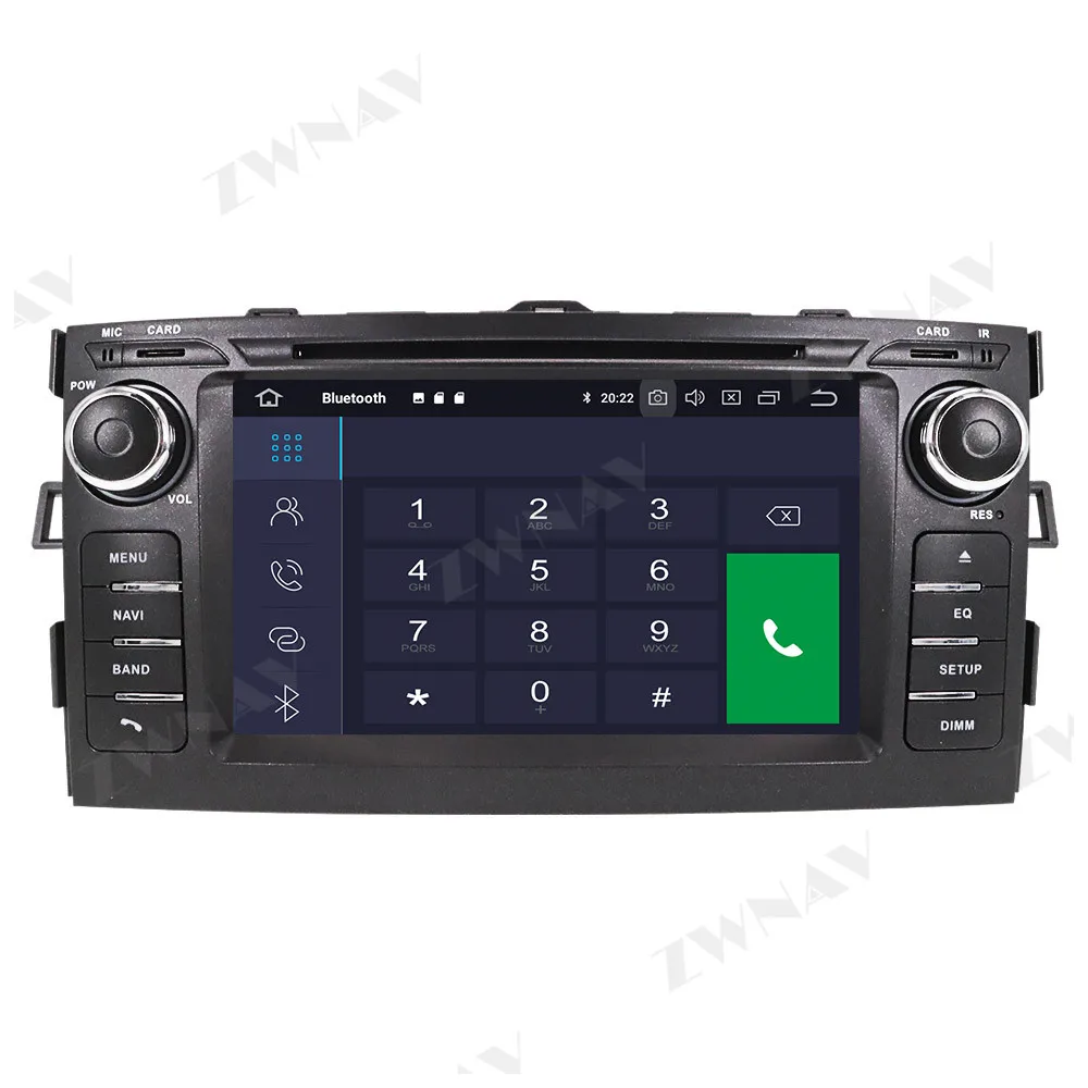 Carplay For Toyota Auris 2006 2007 2008 2009 2010 2011 2012 Android Player GPS Navi Audio Auto Stereo Radio Recorder Head Unit