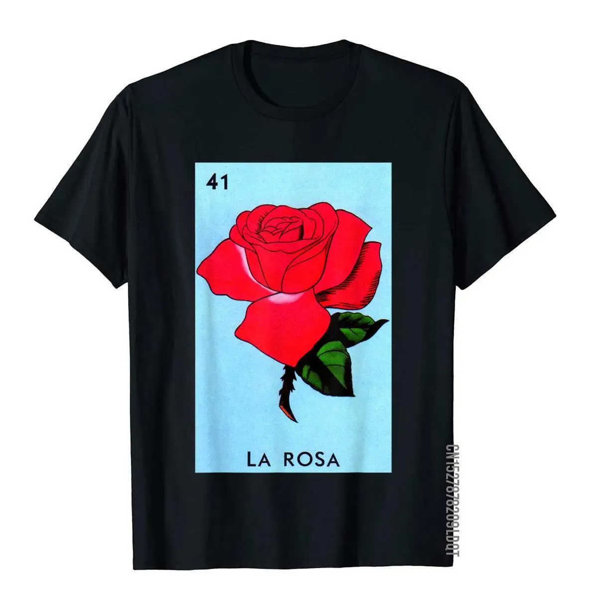 La Rosa Lottery Gift - Mexican Lottery La Rosa T-Shirt__B6768black