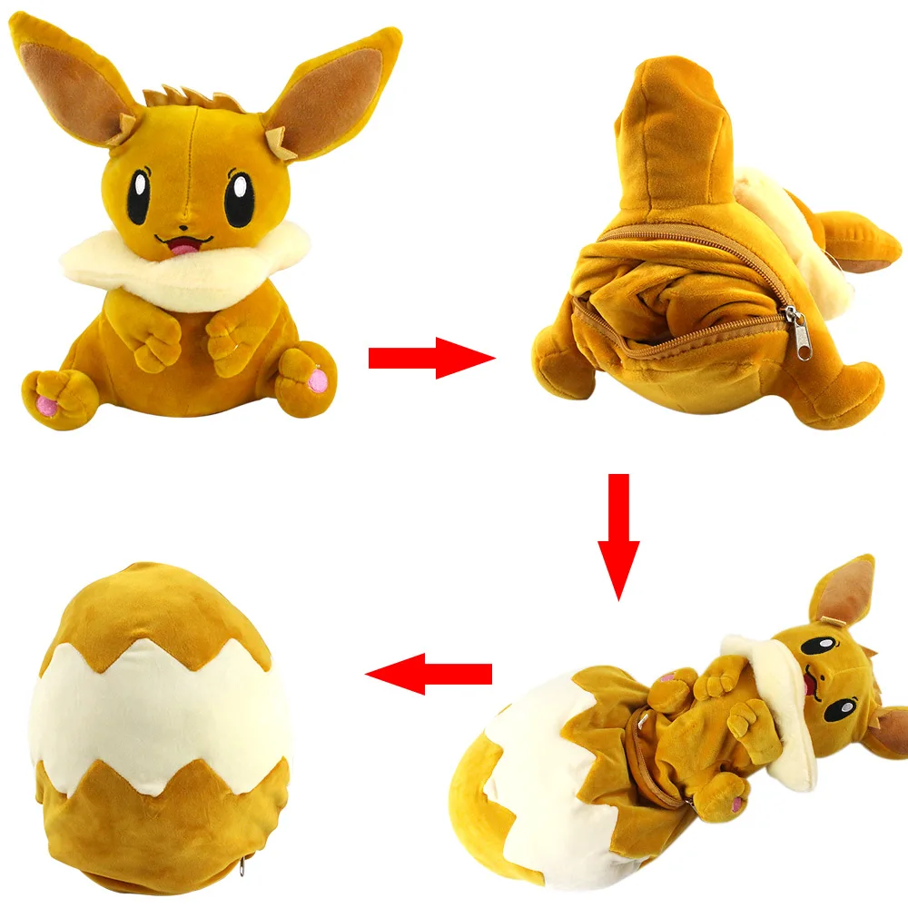 Pokemon Plush Eevee Doll/Eevee Change acuscino eggs 