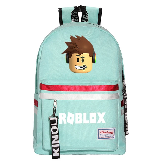 Novo Produto Roblox Dos Desenhos Animados Roblox Estudante Feminina Mochila  Anime Mochila Mochila Infantil Masculina Mochila para Meninos e Meninas  Saco - AliExpress