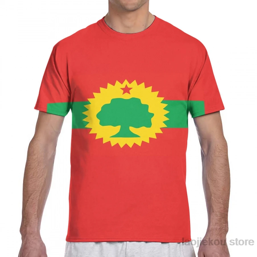 

Flag of the Oromo People (Oromoo) men T-Shirt women all over print fashion girl t shirt boy tops tees Short Sleeve tshirts