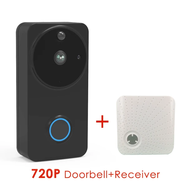 Идеодомофон IP video doorbell видеозвонок Домофон wifi домофоны для частного дома звонок дверной беспроводной камера для домофона - Цвет: DOORBELL720PCHIME