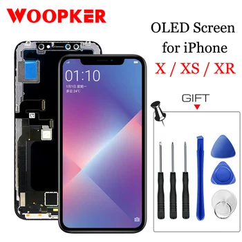 

for iPhone X XS OLED XR TFT Screen Display with 3D Touch Digitizer Replacement Assembly Parts without Dead Pixel