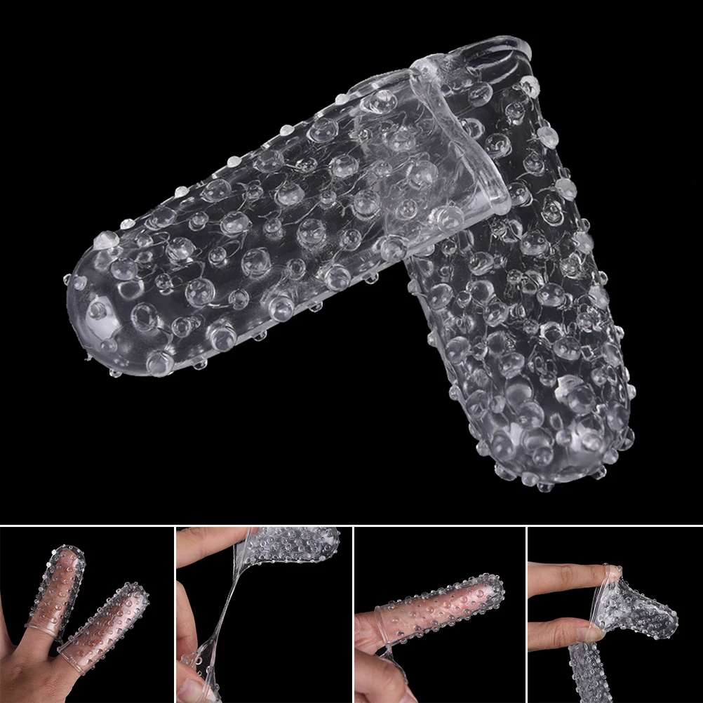 Sex Toys Finger Penis Sleeve Vibrator for Woman Adult Sex Toys