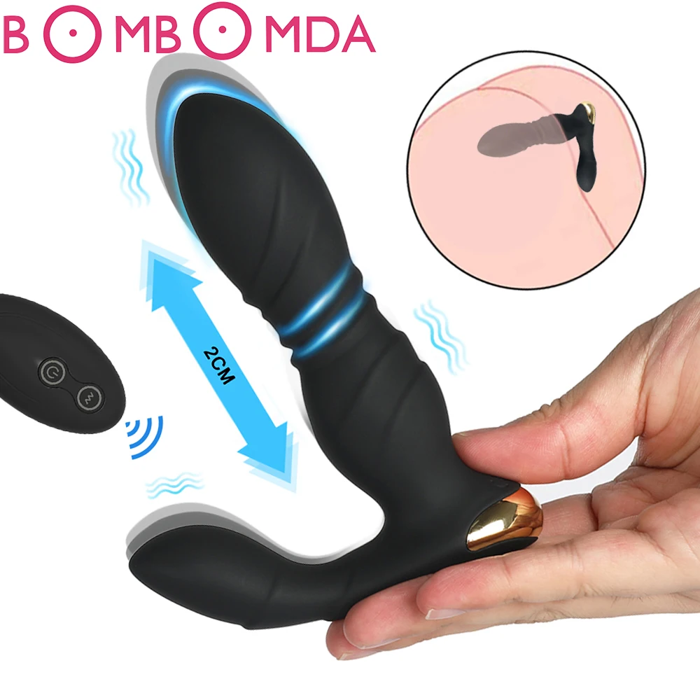Массажер простаты Мастурбаторы Анальная пробка Вибраторы для мужчин женщин