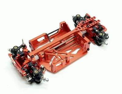 Rc Professional Mosquito Car Mini-Q9/D Drz Remote Control Drift Racing Car 1/28 1/24 Mini-Z Red Frame Kit Parti Per Rc Car