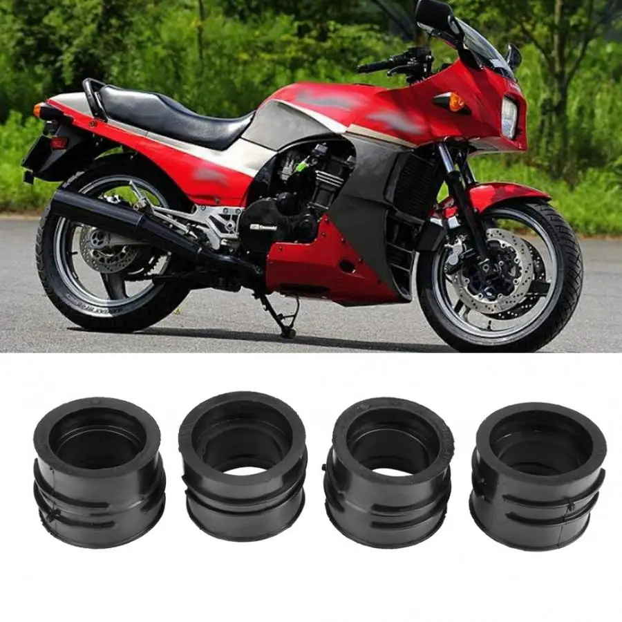 4 шт moto rcycle Carb Карбюратор Впускной загрузочный для карбюратора интерфейс для ZX900A 1990-1994 moto cicleta carburador de moto