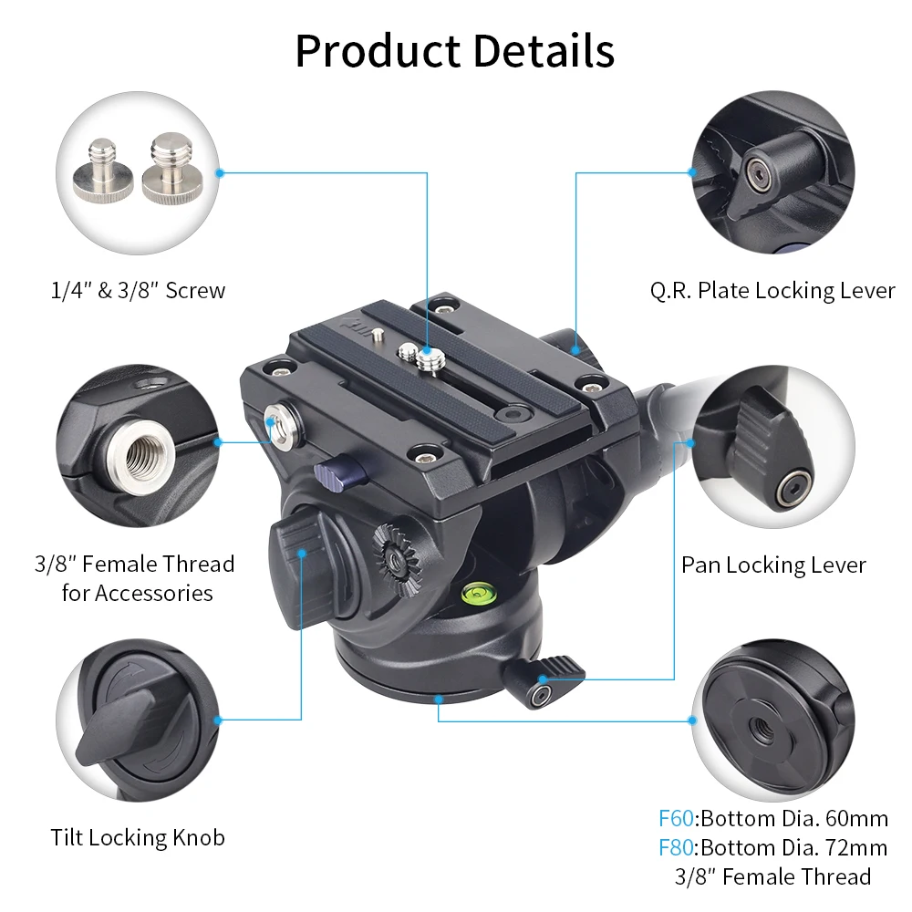 QLOUNI 50mm Pince à Dégagement Rapide De Type Arca QR-50N Plaque De Déclenchement Rapide Pour
