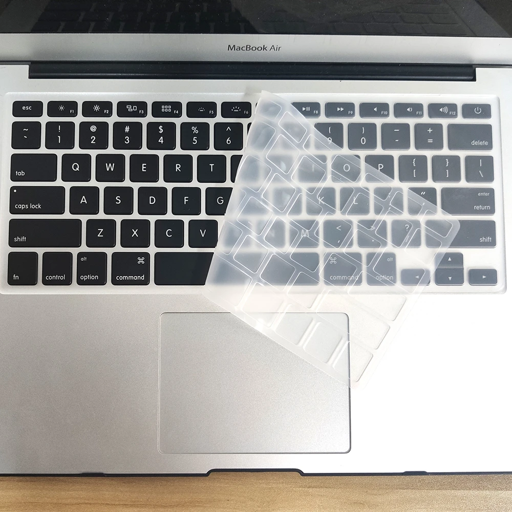 Чехол для клавиатуры США Apple Macbook Air Pro Retina 11 12 13 15 чехол MacBook дюймов с сенсорной