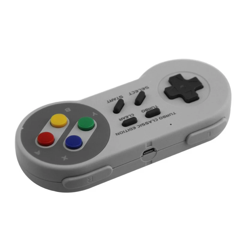 Мини-Игровой Контроллер MiniSNES 2,4G SNESClassic Super host 2,4G для NES/SNES/wii с Bluetooth адаптером джойстика