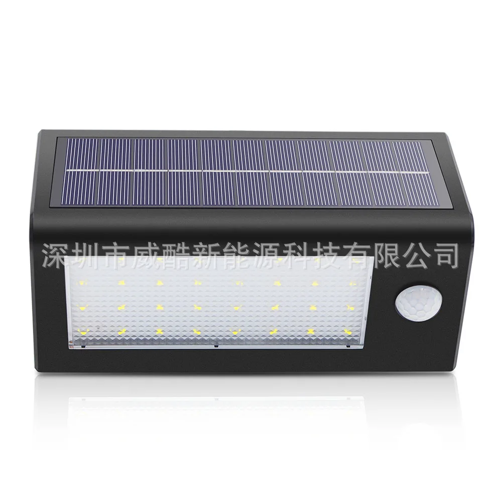 Amazon Горячая солнечного света открытый 32LED человека реагирующая на движение настенный светильник внутреннего освещения интеграции уличная лампа