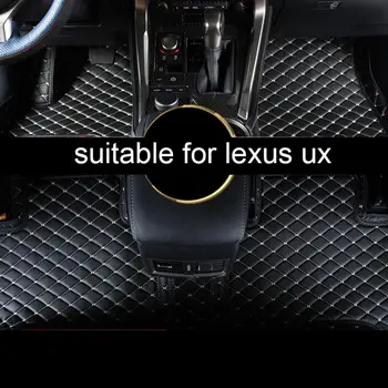 

for leather car floor mats for lexus ux200 ux250h ux260h 2019 2020 accessories cover styling rug carpet
