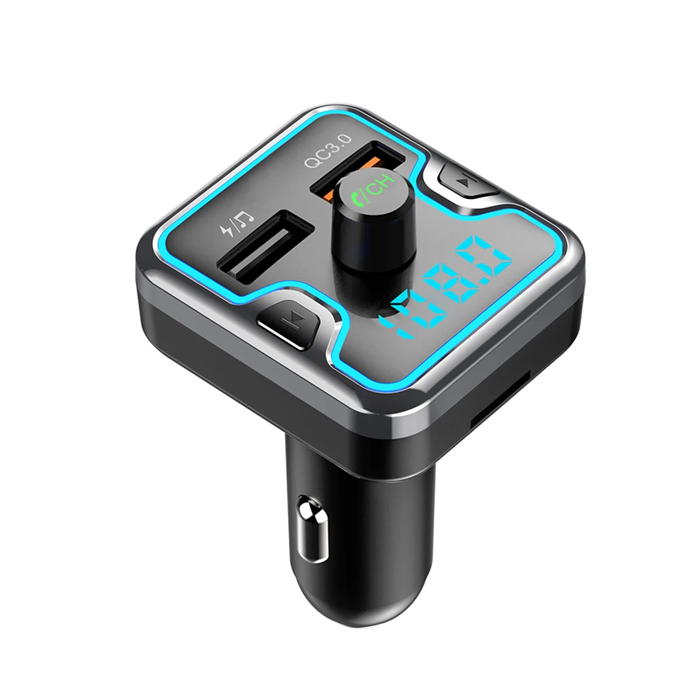 NO.1 Автомобильный MP3-плеер Bluetooth fm-передатчик Hands-free автомобильный аудио-mp3 модулятор 1,1 дюймов дисплей 3.1A USB Автомобильное зарядное устройство - Формат цифровых медиаданных: NO.1