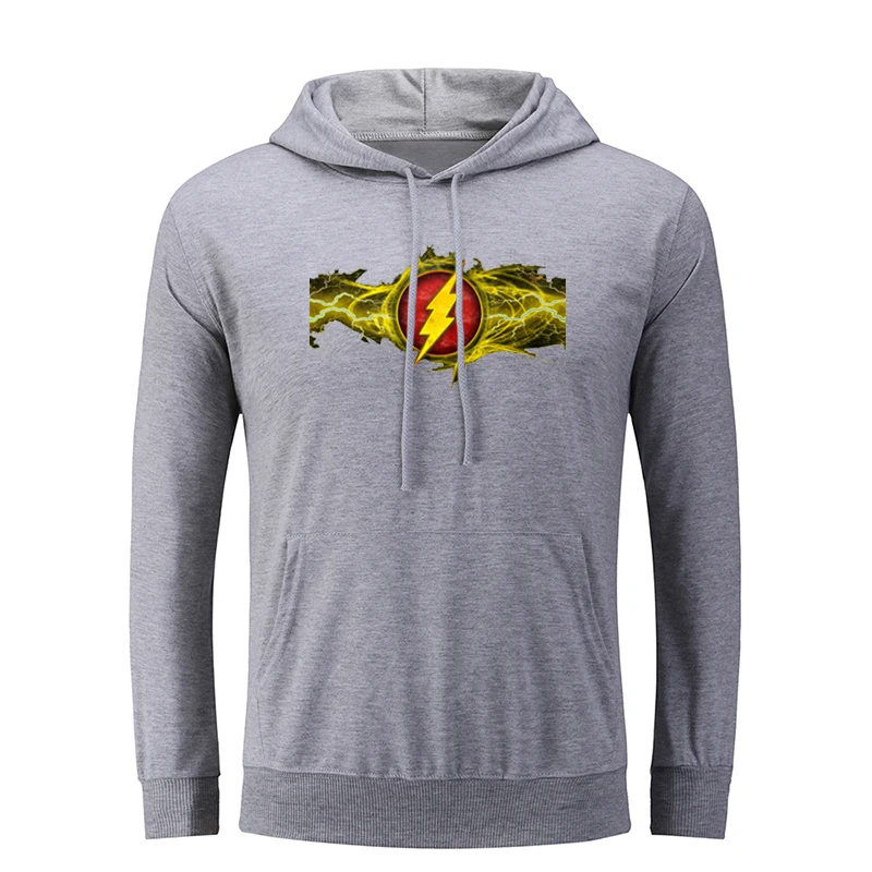 Постоянного тока. Толстовка с капюшоном с рисунком из комиксов the Flash You Get This BABE I 've Got Your Back для мужчин; пуловер с капюшоном; Рождественский подарок