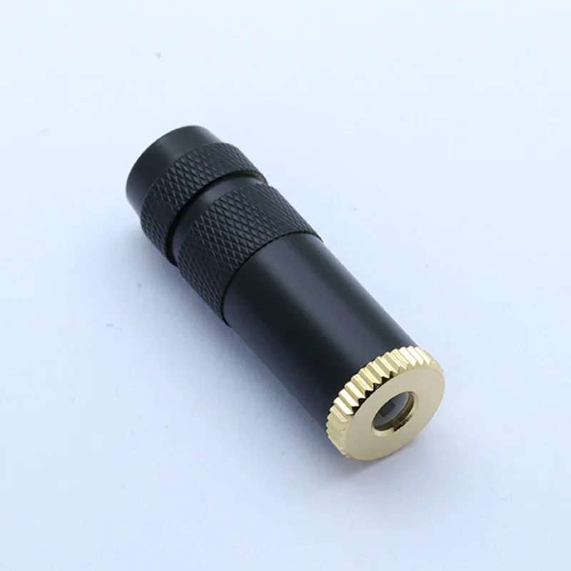 10pcs Silver Black Case 4 4mm 5Pole Headphone Jack Audio Adapter For Sony Female Converter 4 4mm Jack Full Balanced Connector