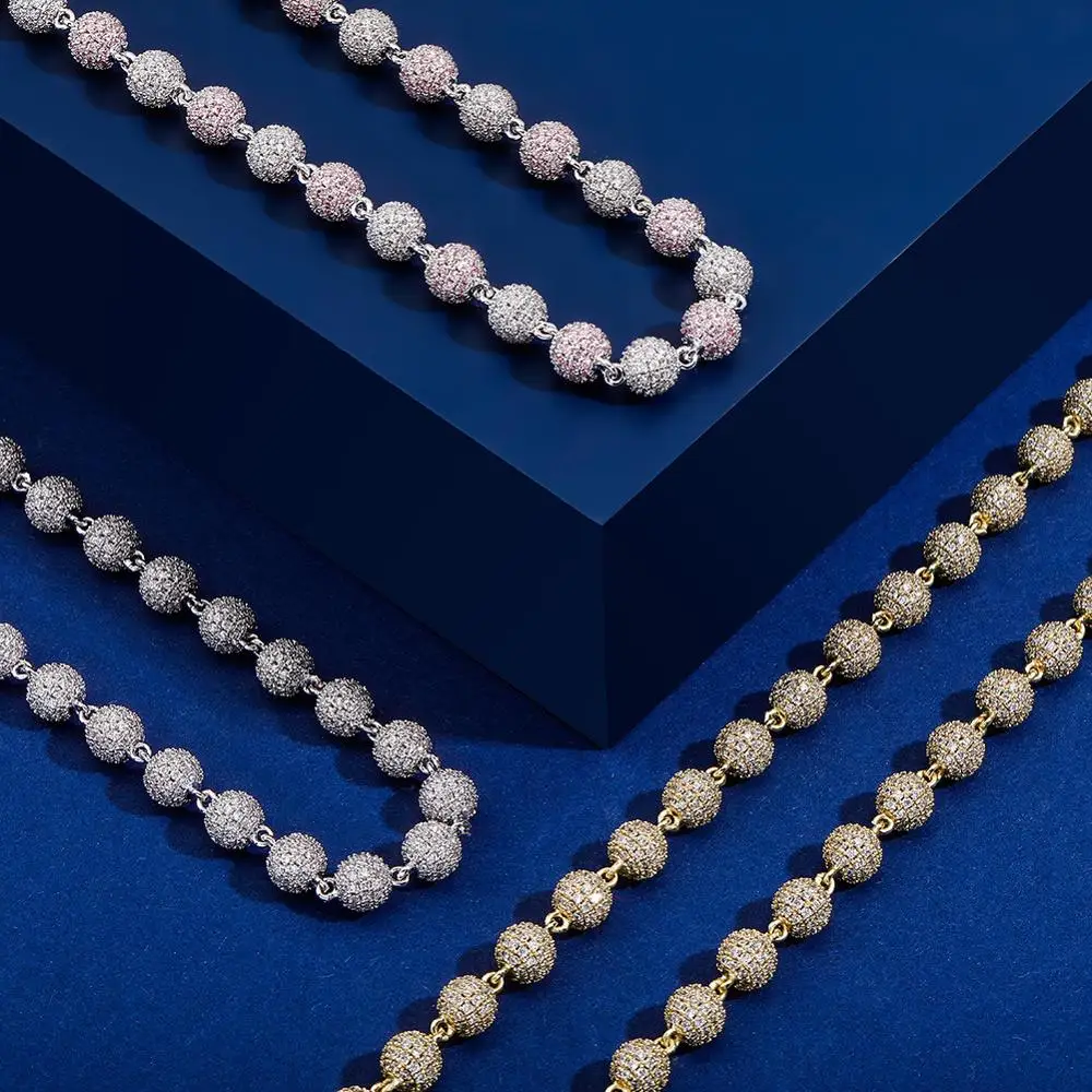 Beads Link Chain Chokers Necklaces 