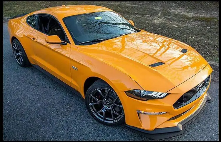 Высокое Качество PP передняя губа Крышка для Ford Mustang GT Стиль