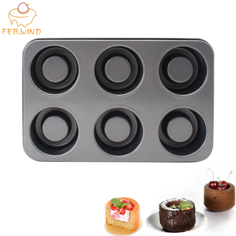 Carbon Steel Edible Bowl Maker Mini Cake Mold/Pan Non-Stick
