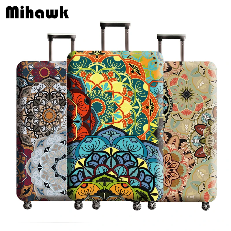 

Mihawk Luggage Protective Covers Thicken Organizer Waterproof Dust Suitcase Protective Cover Suitable18-32 Inches Accessories