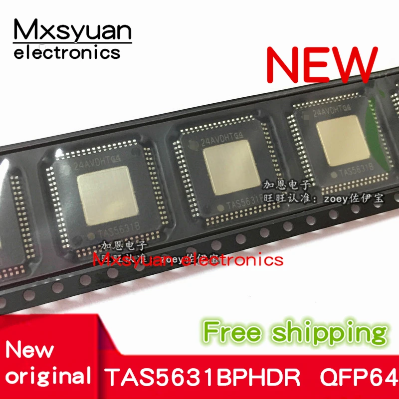 1PCS ~ 10PCS TAS5631BPHDR TAS5631BPHD TAS5631B TAS5631 5631 QFP64 Novo ...