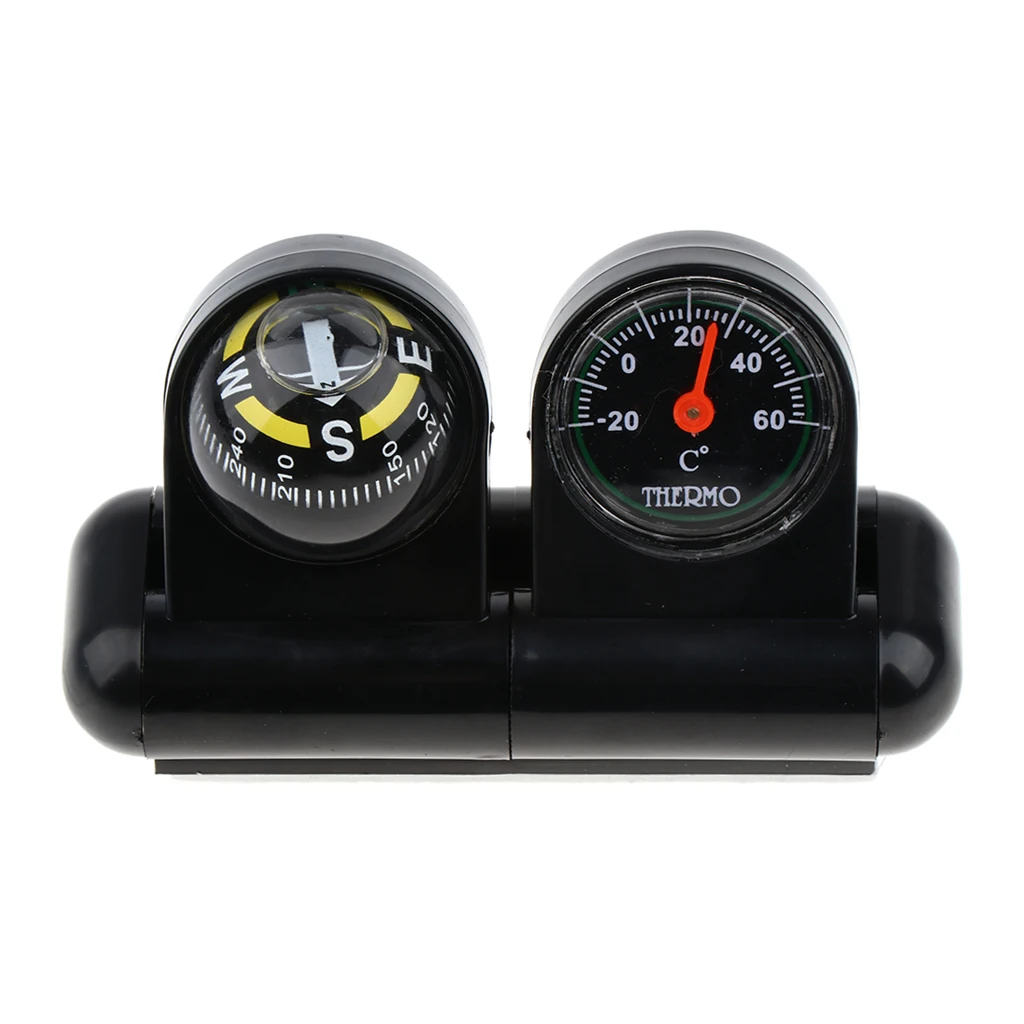 2 In 1 Removable Car Compass and thermometer Adhesive for Van Truck Vehicle 2 In 1 Removable Car Compass and thermometer Adhesive for Van Truck Vehicle