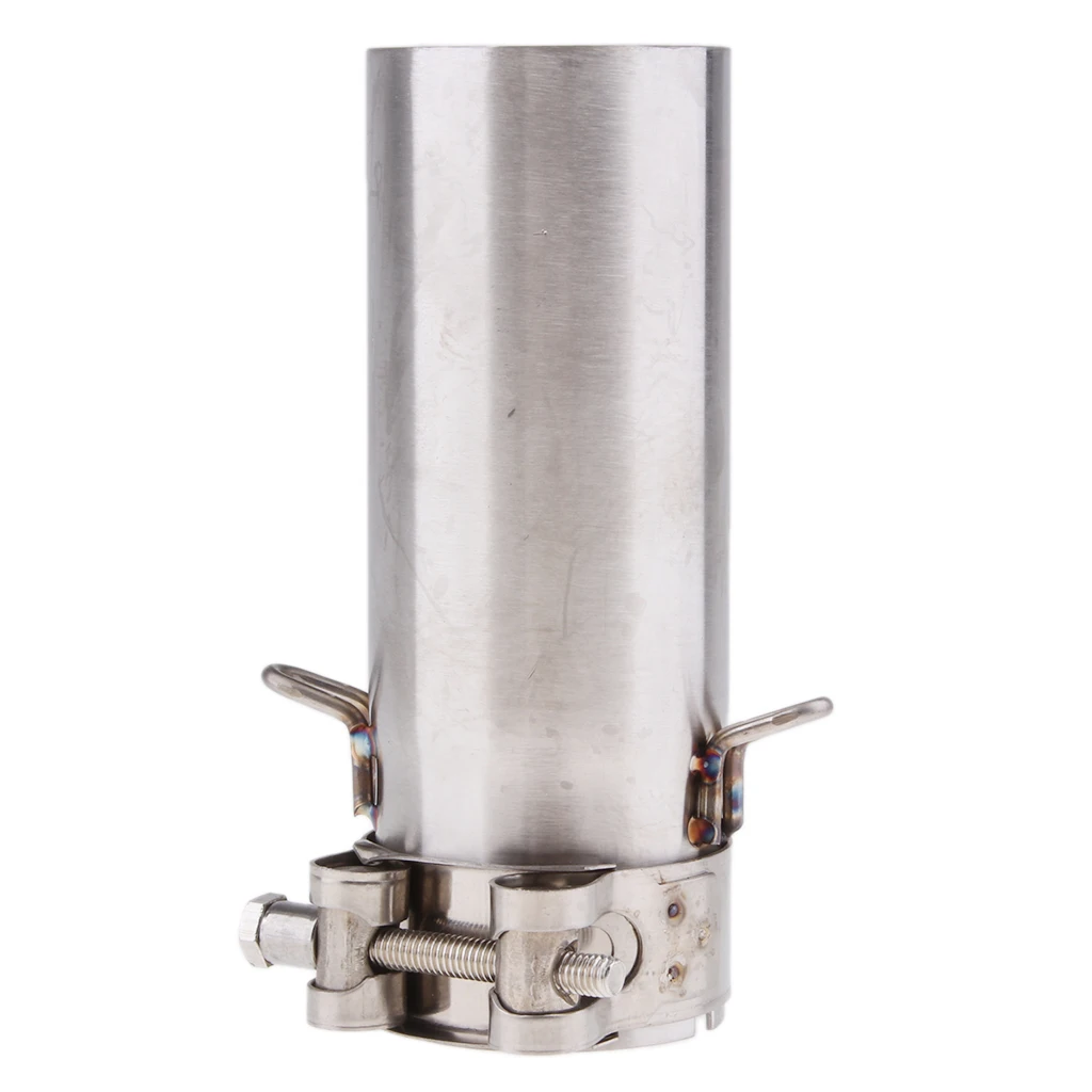 Motorcycle Motorbike Exhaust Middle Tube Stainless Steel Mid Link Pipe fiit YAMAHA R6 06-14