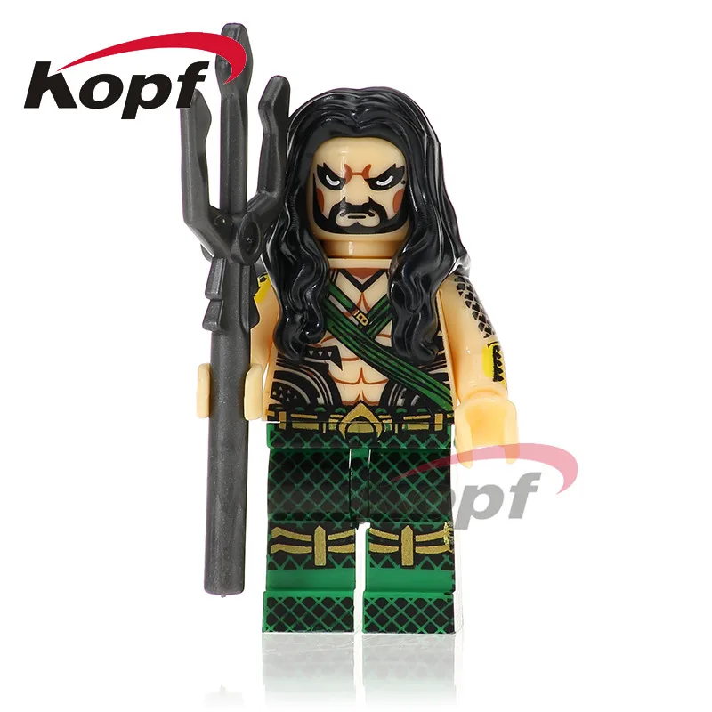 670 Without Box Одиночная Супер Герои флэш Лига Justice Aquaman чудо-женщина чудо-человек строительные блоки игрушки для детей подарок XH 669 - Color: 670 Without Box