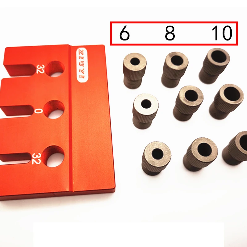 Type A 6/8/10mm Doweling Jig Drill Guide Positioning Hole Puncher Locator For Woodworking Furniture Joints Connection Carpentry Tool - Цвет: Type A