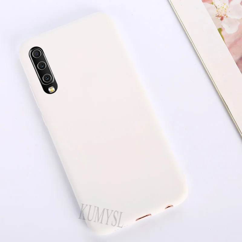 White Коробка для сладостей для samsung galaxy a50 a70 a30 m10 m20 чехол мягкий чехол для s10e s9 s8 плюс a20 a10 a40 a60 m40 m30 note 9 8 10 plus - Цвет: White