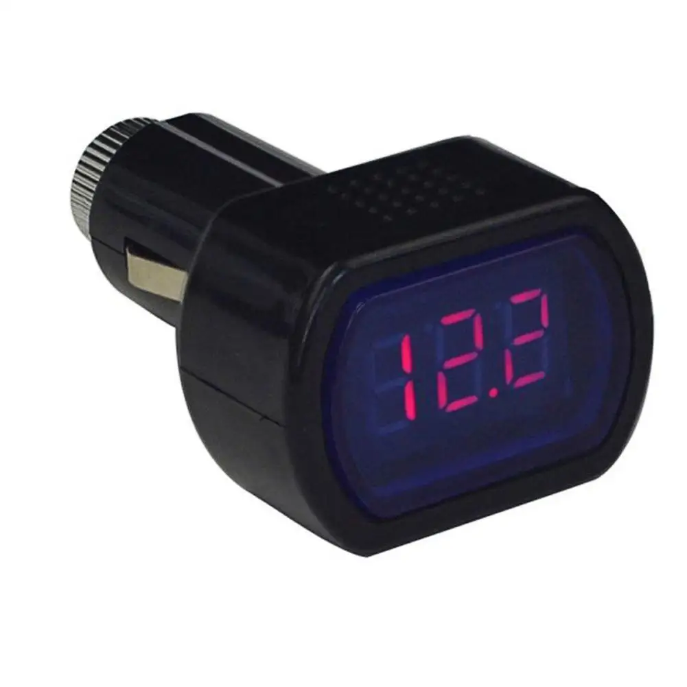 Ring RBA3 12v 24v LED Digital Display Voltmeter With Car DC Plug Battery Tester 